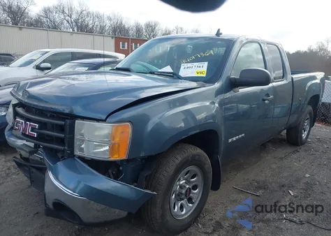 2010 GMC Sierra 1500 Sle z USA, uszkodzony, nr VIN 1GTSCVEAXAZ284863